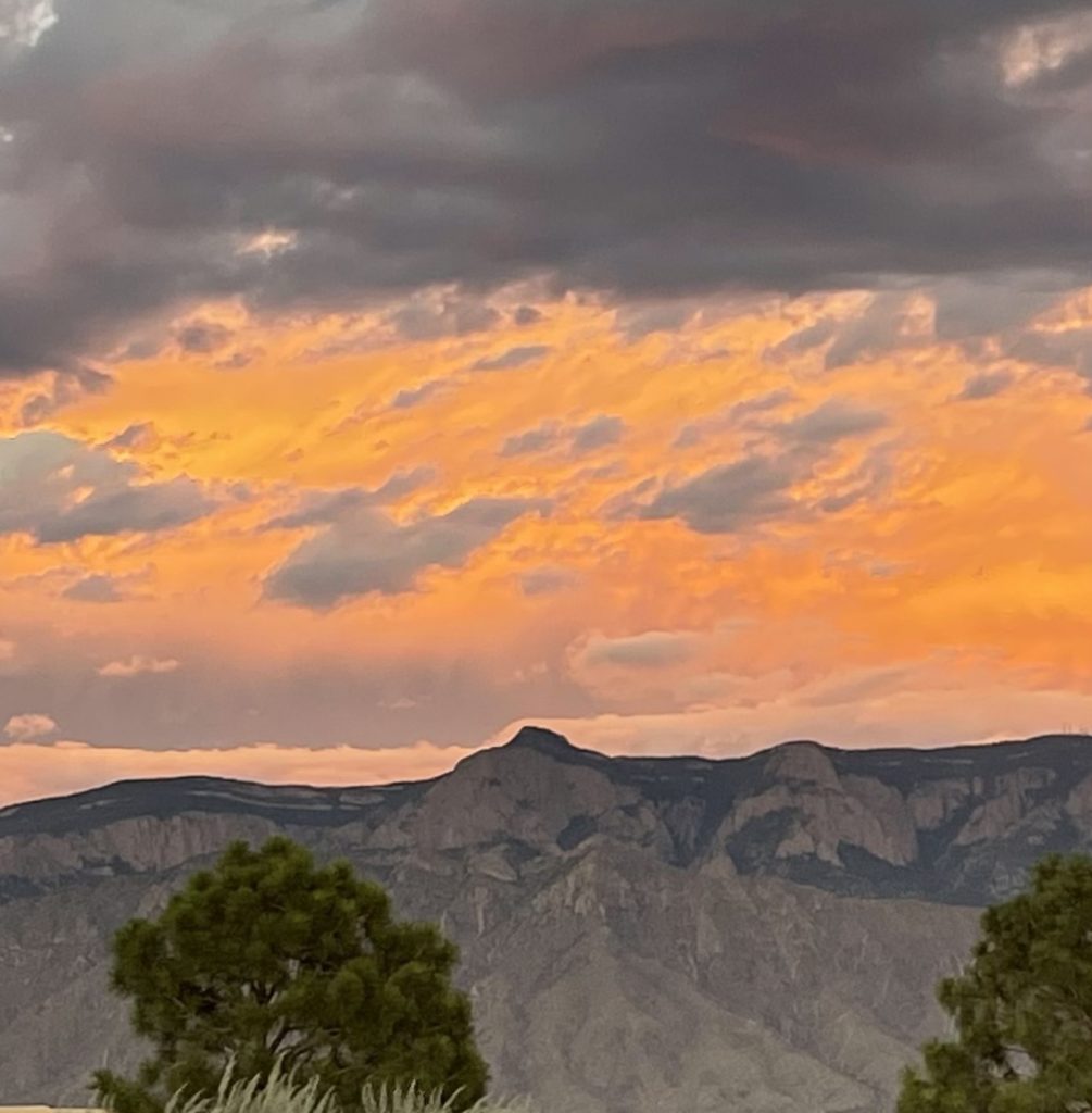 Sandia Mountain Sunset, NM